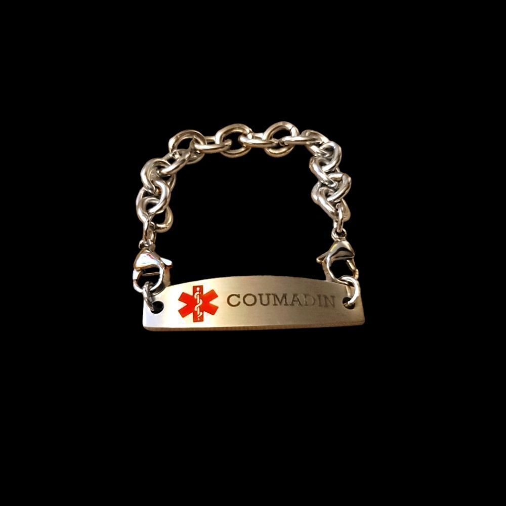 💍Interchangeable Medical Alert Bracelet for Men Women Stainless Steel Chain
